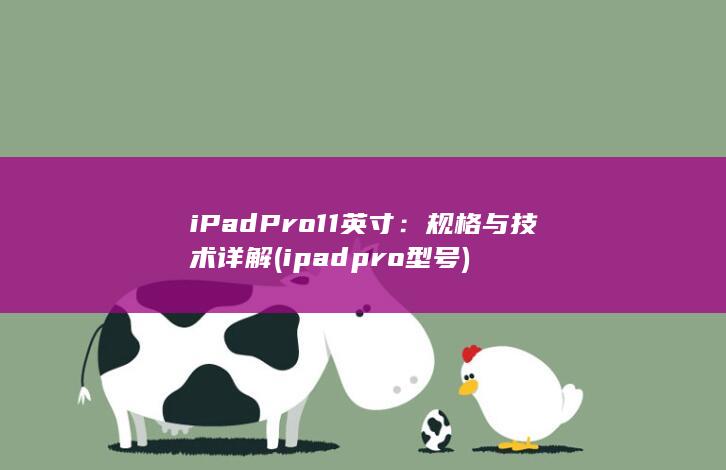 iPad Pro 11 英寸：规格与技术详解 (ipadpro型号)